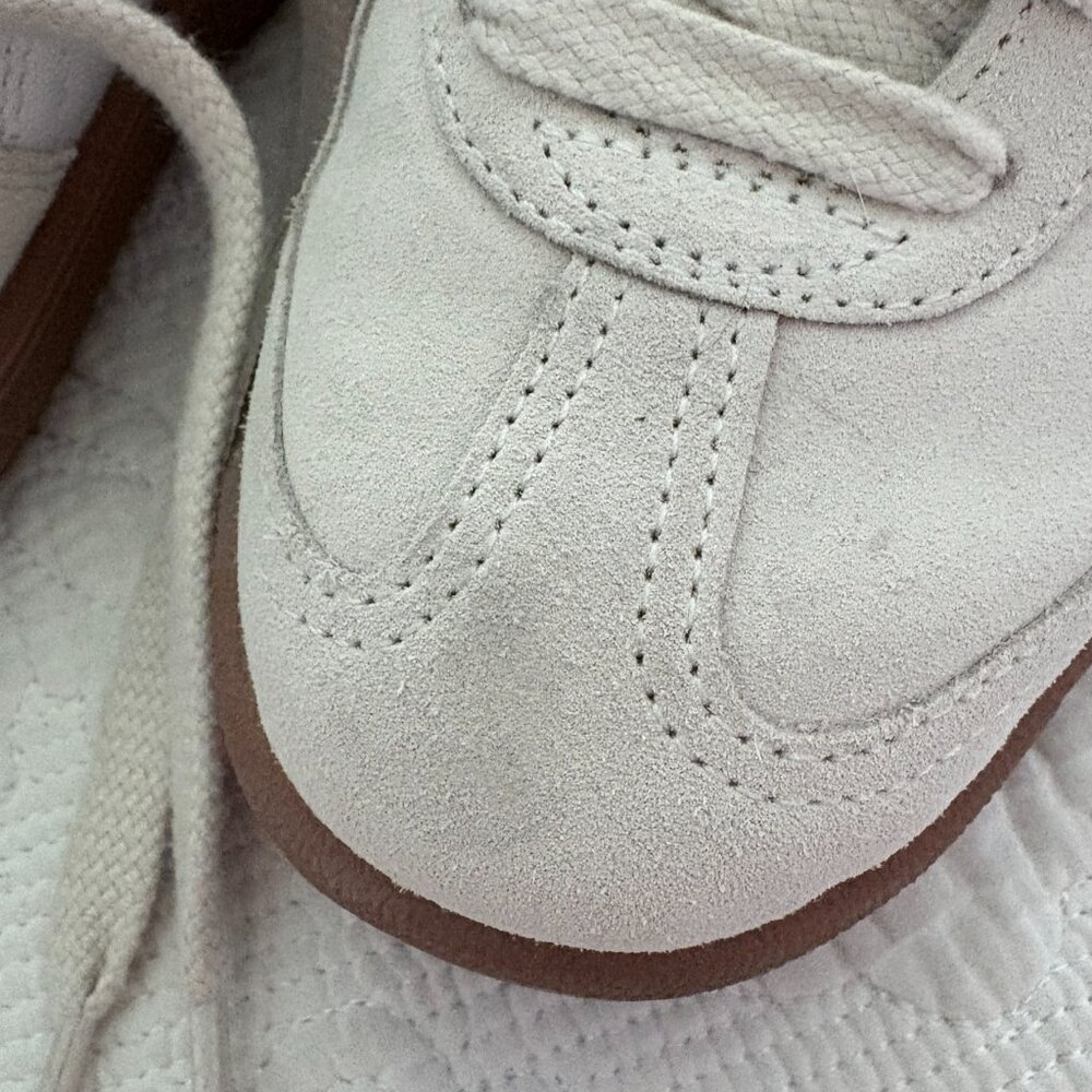 Puma Palermo Sneakers | Tan & Cream Retro Trainers | Men’s 8.5 / Women’s 10 (EU - Picture 3 of 7